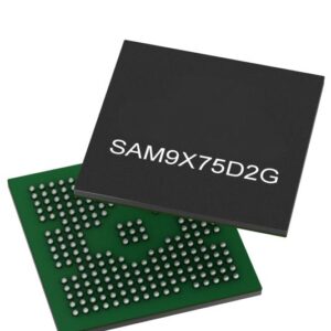 SAM9X75D2G   800MHz ARM926 MPU w/ 2Gb integrated DDR3L, MIPI/LVDS Display I/F and GigE