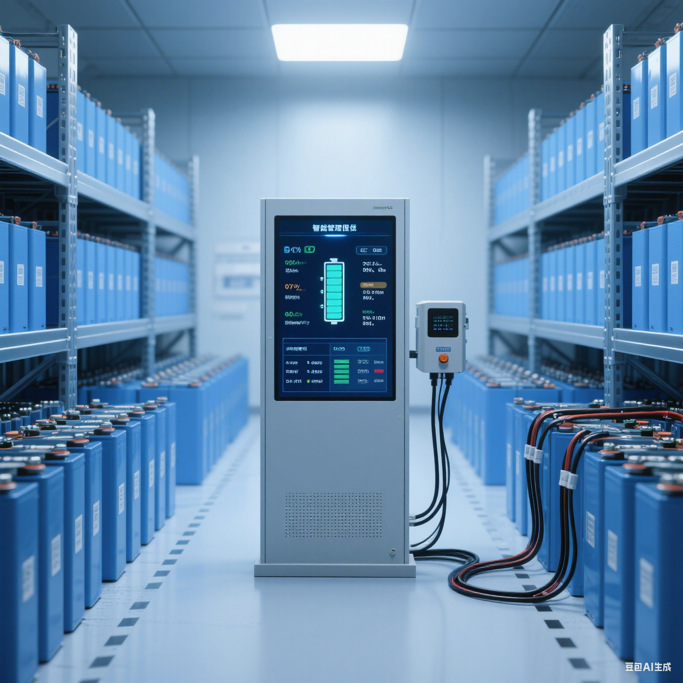 Real-time monitoring and management of lithium battery parameters to ensure optimal performance, safety, and longevity in energy storage applications.