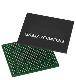 SAMA7G54D2G   1GHz ARM Cortex A7 w/ MIPI Camera and 2Gb integrated DDR3L