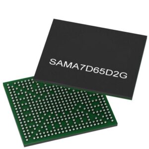 SAMA7D65D2G  1GHz ARM Cortex-A7 SIP with Advanced Graphics Features and 2Gb integrated DDR3L